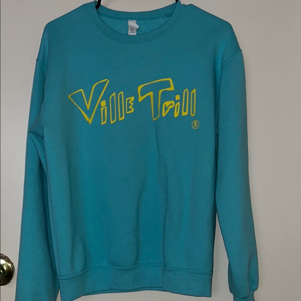 Ville Trill Teal Sweatshirt